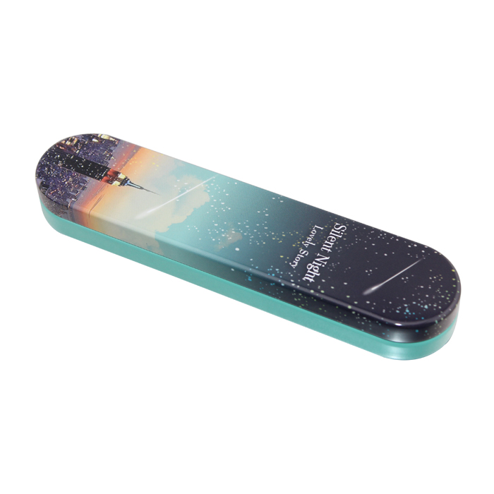 stationery pencil can tin